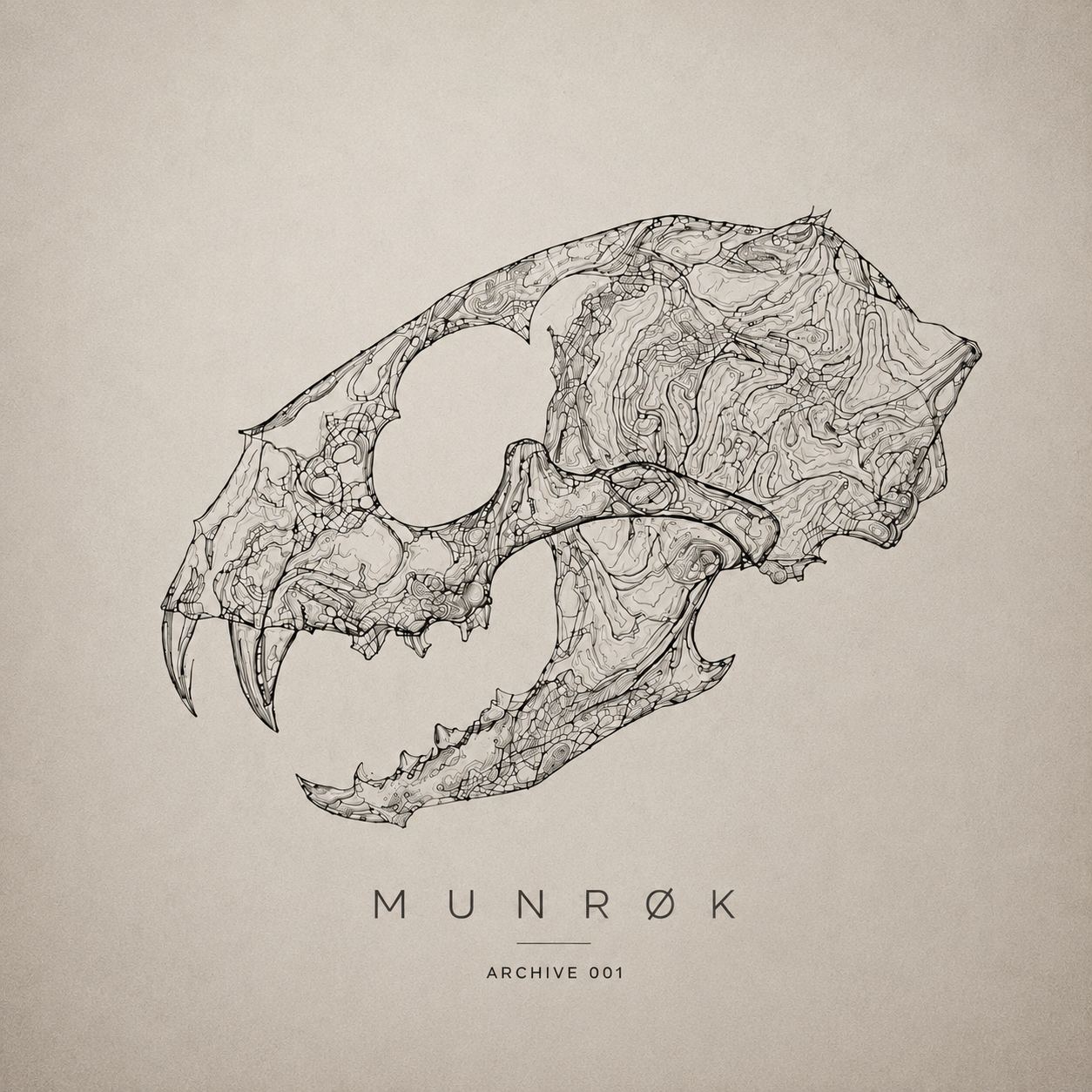MUNRØK artwork — line study